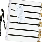 Classic Black Stripe Teacher Planner