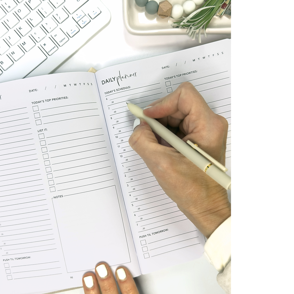 Classic Beige Personal Planner
