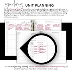 Classic Black Stripe Teacher Planner