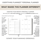Classic Beige Personal Planner