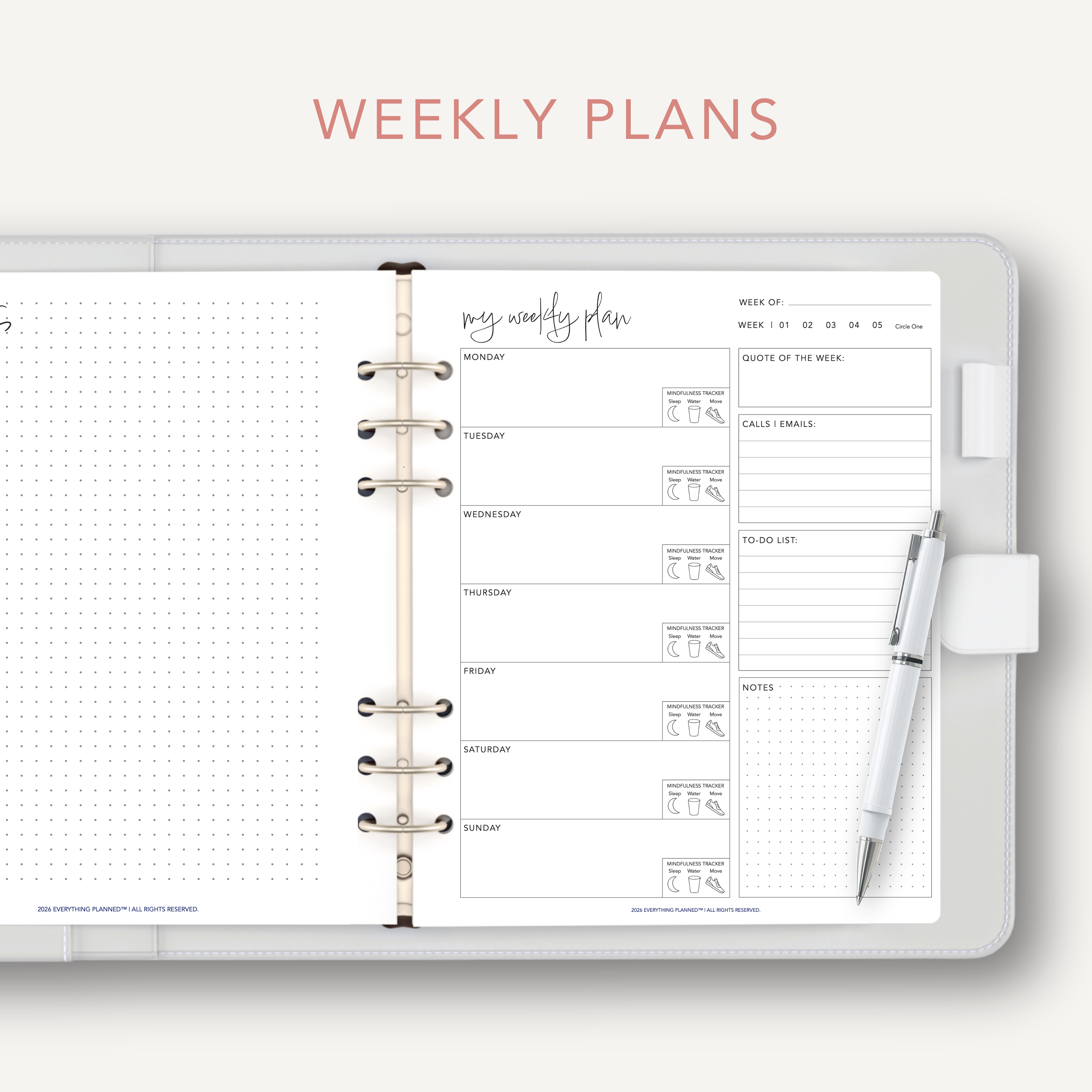 Weekly Planner