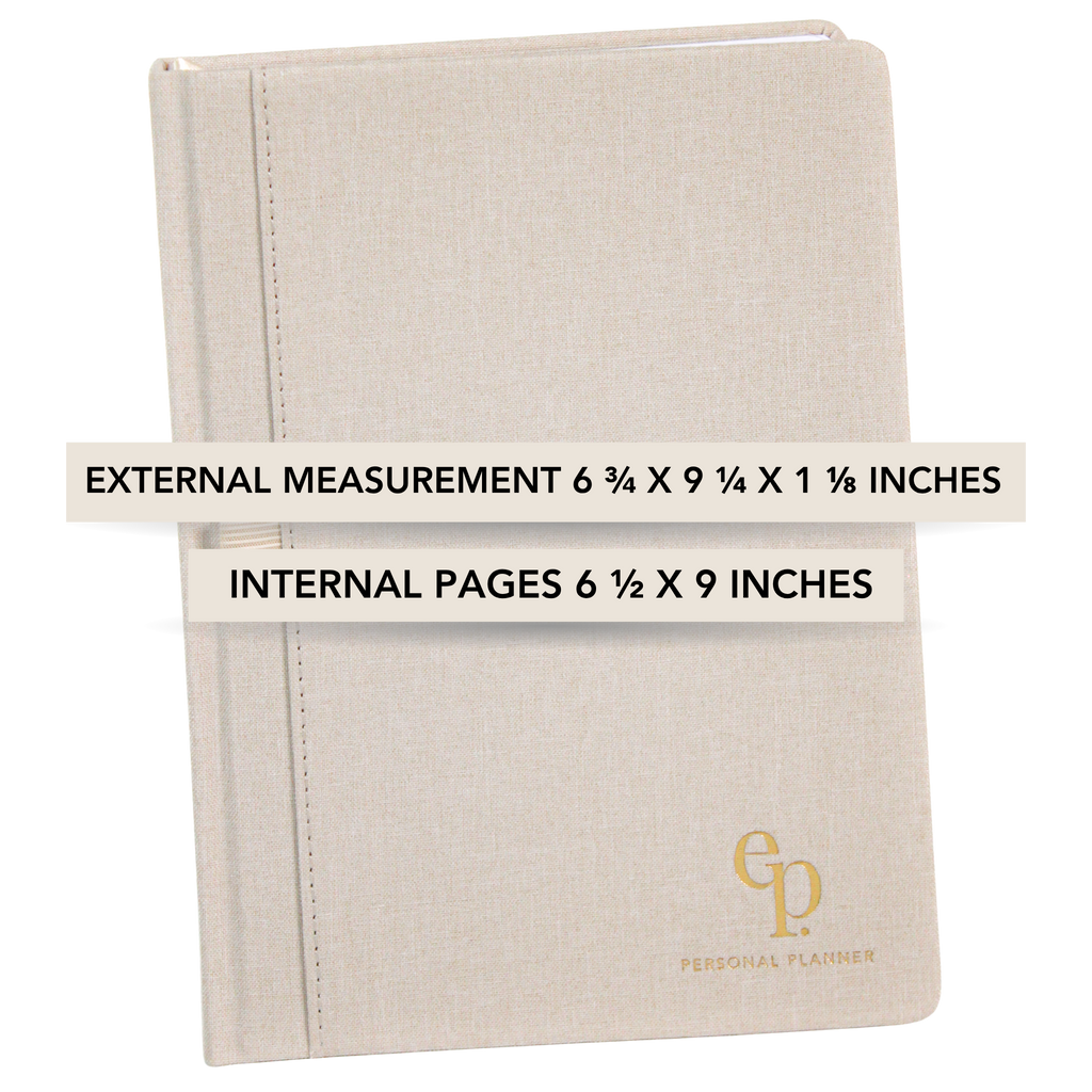 Classic Beige Personal Planner