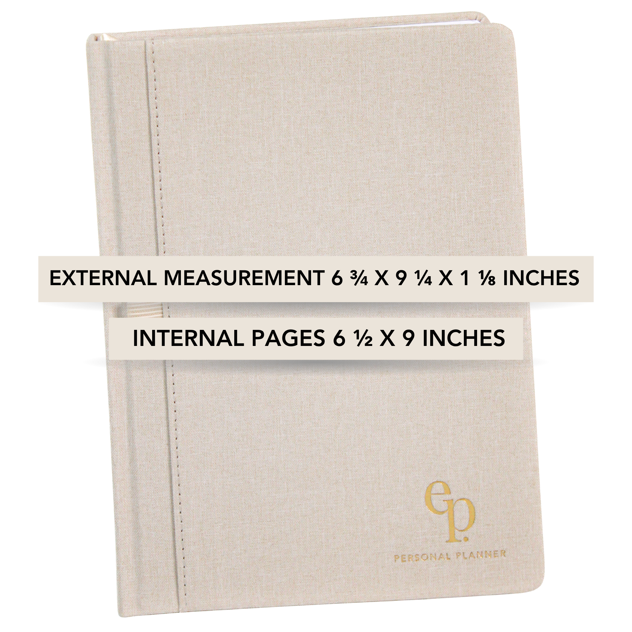 Classic Beige Personal Planner