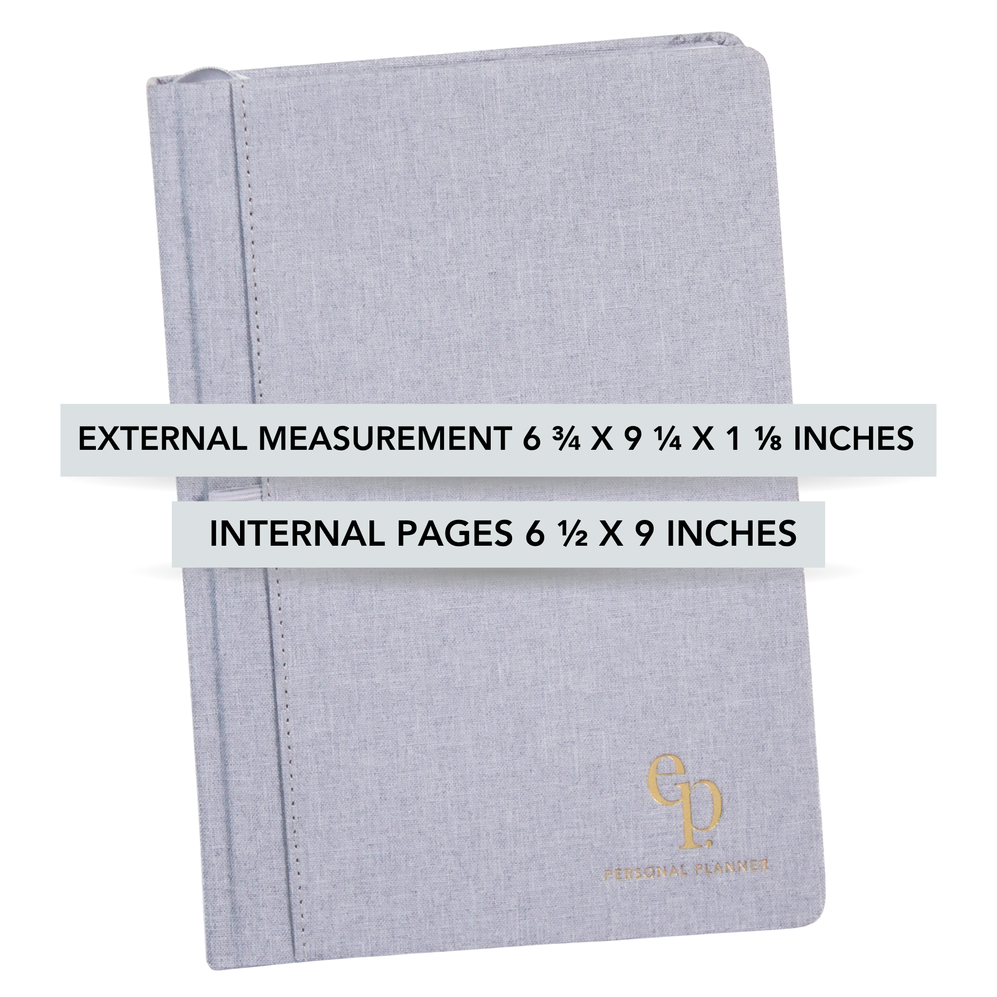 Classic Gray Personal Planner