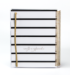 Classic Black Stripe Teacher Planner