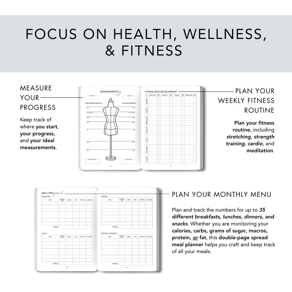Classic Gray Personal Planner