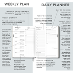 Classic Gray Personal Planner
